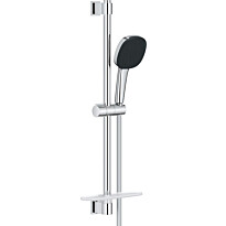 Suihkusetti Grohe Vitalio Comfort 110, vettä säästävä, 2 suihkutoimintoa, saippuateline, kromi
