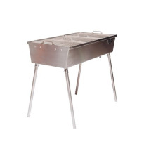 Hiiligrilli GrillSymbol Naked Chef XXL Silver, 116x90x65cm 