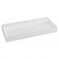 Pesuallas Interia Godiva GU096, 960x440mm, kivi, valkoinen 