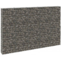 Gabion-kivikori kansilla galvanoitu teräs 300x30x200 cm