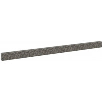 Gabion-kivikori kansilla galvanoitu teräs 900x30x50 cm