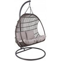 Riipputuoli Home4you Chestnut, 2-istuttava, ruskea
