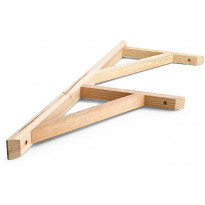 Hyllynkannatin Habo Tupla 400, 250x760mm, mänty