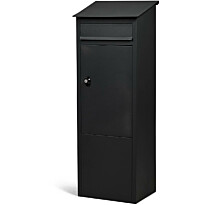 Viikkopostilaatikko Habo 9440b, musta, Verkkokaupan poistotuote