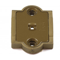Aluslevy Habo 2434 saranoille, ruskea