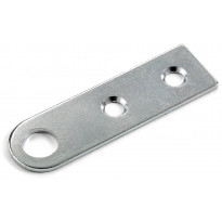 Kalustekannatin Habo 639, 52x15mm, sinkitty