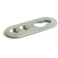 Kalustekannatin Habo 642, 32x12mm, sinkitty