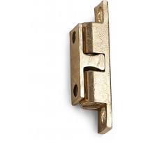 Rullasalpa Habo 6945, 43mm, 2 kpl, kiillotettu messinki