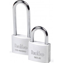 Riippulukko Habo 503-40 + 503-40HB62, alumiini, 2kpl