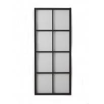 Ovi Habo Cube, 1000x2133x28mm, musta/lasi