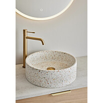 Malja-allas Hafa Circle Terrazzo, beige