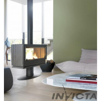 Valurautatakka Invicta Nelson, kaksipuolinen, antrasiitti, 12 kW, 201 kg