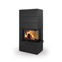 Valmistakka Romotop Cara R/L 3, teräs, 310kg, 7,8 kW, 180m³