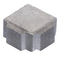 Hulekivi HB-Betoni, 118x118x80mm, harmaa