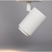 LED-kattovalaisin Hide-a-lite Focus Spot Micro, säädettävä, valkoinen, Verkkokaupan poistotuote