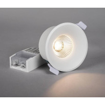 LED-alasvalo Hide-a-lite Optic Quick Deep ISO, säädettävä, valkoinen