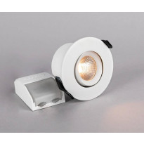 LED-alasvalo Hide-a-lite Optic S Quick ISO, 4000K, valkoinen