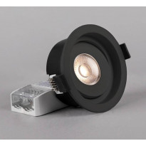 LED-alasvalo Hide-a-lite Level Quick ISO, 2700K, musta