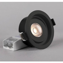 LED-alasvalo Hide-a-lite Level Quick ISO, 3000K, musta