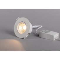 LED-alasvalo Hide-a-lite Optic Quick ISO, 2700K, valkoinen