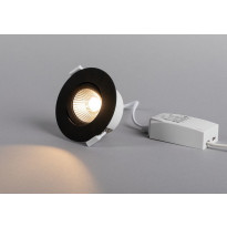 LED-alasvalo Hide-a-lite Optic Quick ISO, 2700K, musta