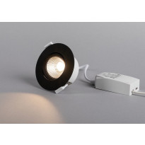 LED-alasvalo Hide-a-lite Optic Quick ISO, 4000K, musta