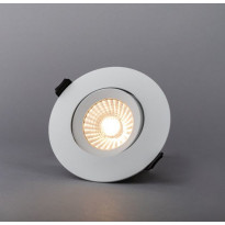 LED-alasvalo Hide-a-lite Comfort G3 Tilt, 2700K, valkoinen