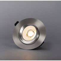 LED-alasvalo Hide-a-lite Comfort G3 Tilt, 3000K, teräs