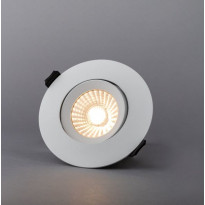 LED-alasvalo Hide-a-lite Comfort G3 Tilt DALI, 3000K, valkoinen