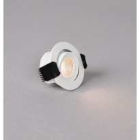 LED-alasvalo Hide-a-lite Optic XS Tilt, 3000K, valkoinen
