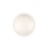 LED-katto/seinävalaisin Hide-a-lite Moon Public Round valkoinen IK10