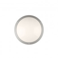 LED-katto/seinävalaisin Hide-a-lite Moon Public Round harmaa IK10