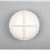 LED-ulkoseinävalaisin Hide-a-lite Moon Public Cross I IK10, valkoinen