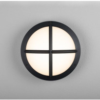 LED-ulkoseinävalaisin Hide-a-lite Moon Public Cross I IK10, antrasiitti
