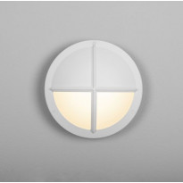 LED-ulkoseinävalaisin Hide-a-lite Moon Public Cross II IK10, valkoinen