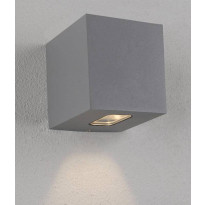 LED-seinävalaisin Hide-a-lite Cube I, 3000K, harmaa