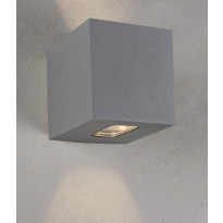 LED-seinävalaisin Hide-a-lite Cube II, 3000K, harmaa