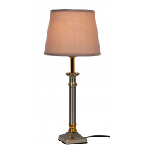 Pöytävalaisin Heat Classic, 47cm, harmaa