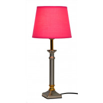 Pöytävalaisin Heat Classic, 47cm, pinkki