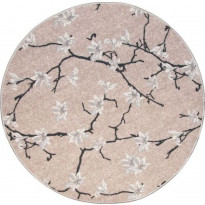 Matto Hestia Stella, Ø100cm, beige
