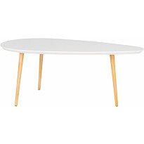 Sohvapöytä House Nordic Vado, 60x110x45cm, valkoinen/ruskea