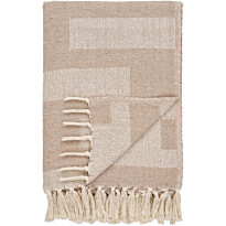 Torkkupeitto House Nordic Adana, 130x180cm, taupe