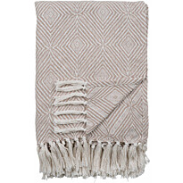 Torkkupeitto House Nordic Cort, 130x160cm, puuvilla, beige