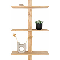 Seinähyllykkö House Nordic Almelo, 50x15x83cm, 3 tasolla, mänty