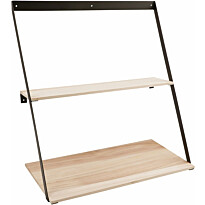 Seinähyllykkö House Nordic Bern, 50x21x52cm, mänty/teräs