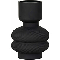 Maljakko House Nordic Vase, ø15x22cm, musta lasi