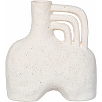 Maljakko House Nordic Vase, 18.5x8x19.5cm, keramiikka, beige