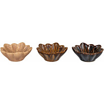 Kulho House Nordic Bowl, ø8.5x3.5cm, 3kpl, ruskea