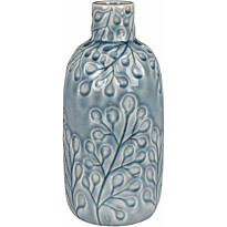 Maljakko House Nordic Vase, ø12x26cm, keramiikka, sininen