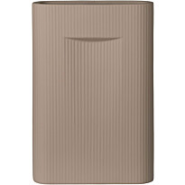 Maljakko House Nordic Vase, 24x8.5x35.5cm, keramiikka, ruskea